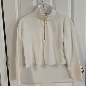 Stoney Clover for Target Crop Terry Quarter Zip Sweatshirt